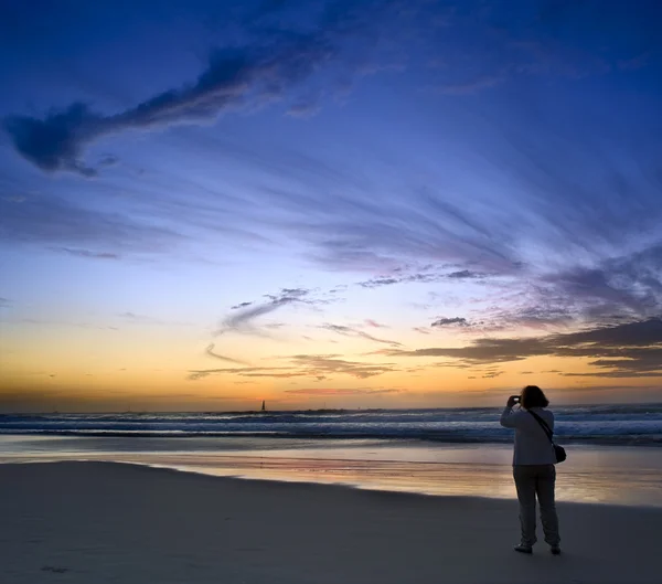 夕日を撮影 — ストック写真