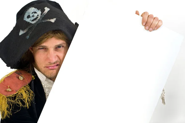 Pirát drží — Stock fotografie