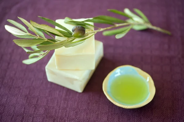橄榄皂 — 图库照片