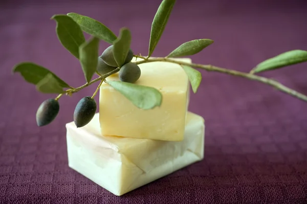 stock image Olive soap