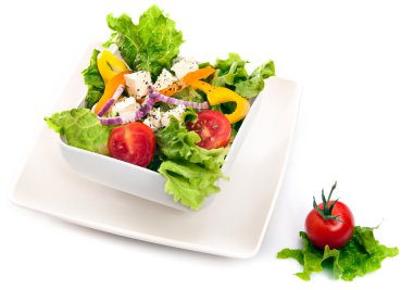 Greek salad clipart