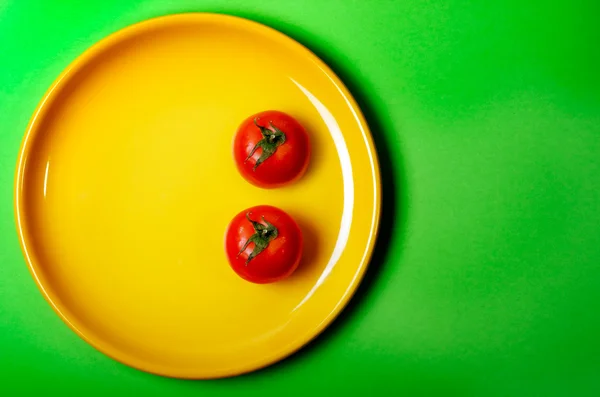 Ευτυχής ντομάτες — Φωτογραφία Αρχείου