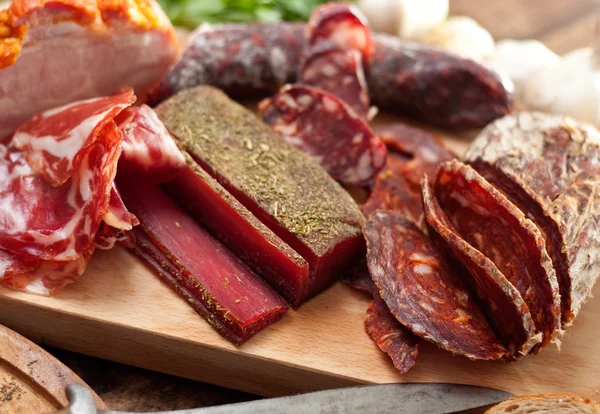 Meat delicacies — Stock Photo, Image