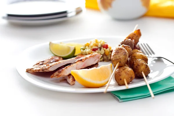 Chicken steak — Stock Photo, Image