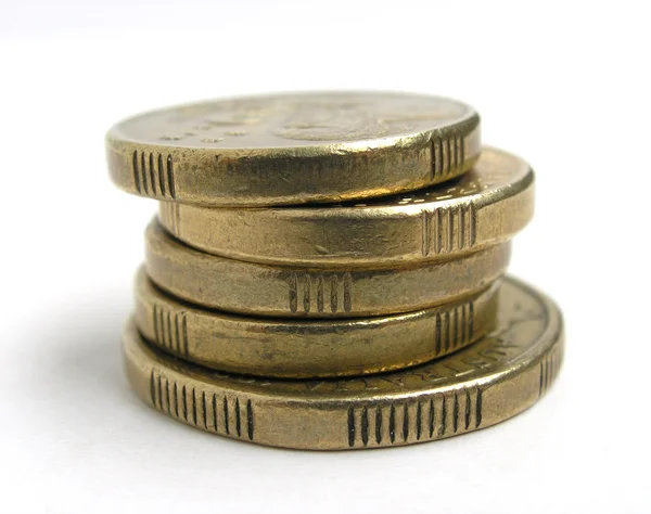 Australian dollar coins — Stock Photo, Image