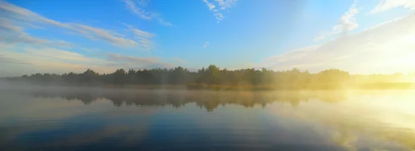 stock image Morning river before fishing