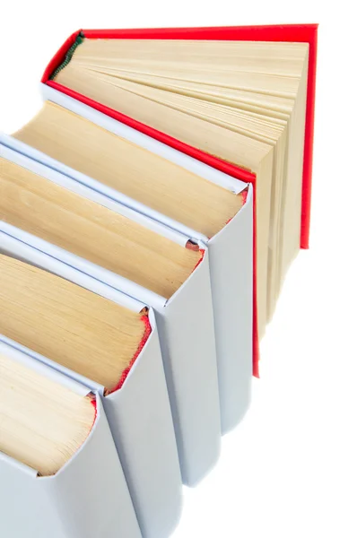 Rode boek over de top — Stockfoto