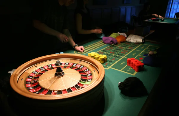 Roulette im Casino — Stockfoto