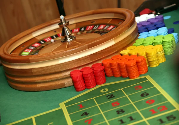 Roulette in casino — Stockfoto
