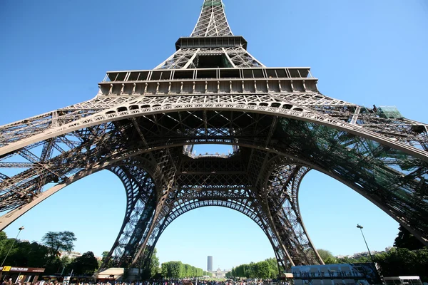 Πύργο του eifell στο Παρίσι, Γαλλία — Φωτογραφία Αρχείου