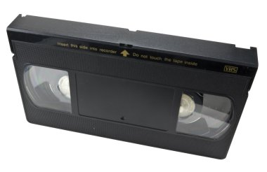 Video cassette vertical clipart