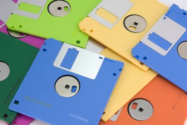 Floppy disks clipart