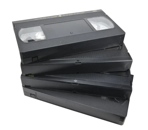 Cassette fan-shaped pile — Stock Photo, Image