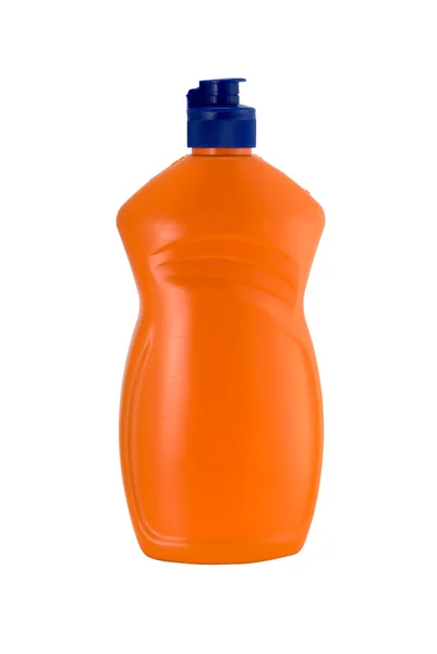 Оранжевая бутылка — стоковое фото