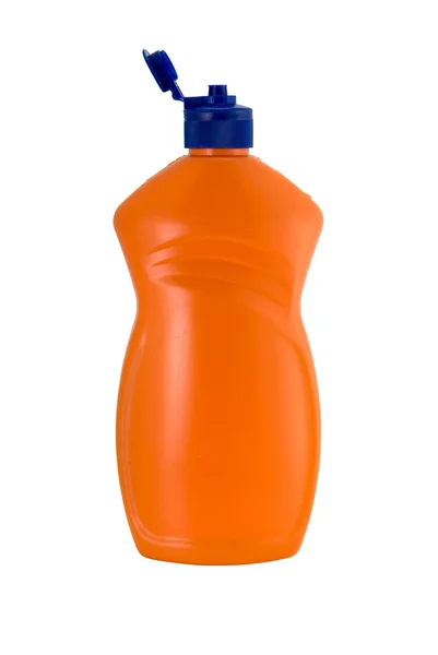 Помаранчевий пляшка — стокове фото