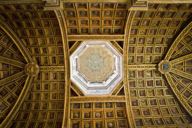 Interior in the castle Fontainebleau 2 clipart