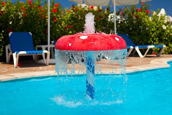 stock image Fountain in children pool 1