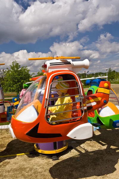 Вертолетная прогулка — стоковое фото