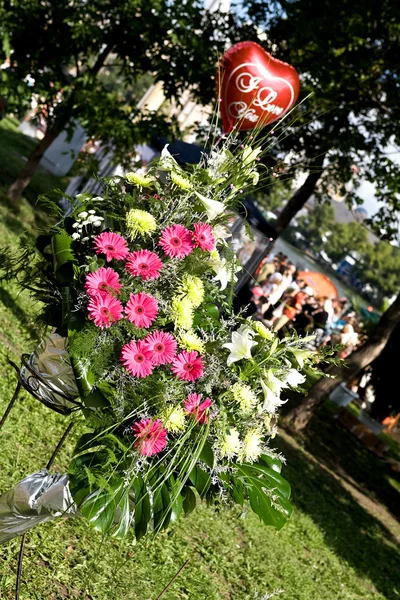 Mazzo di fiori Foto Stock