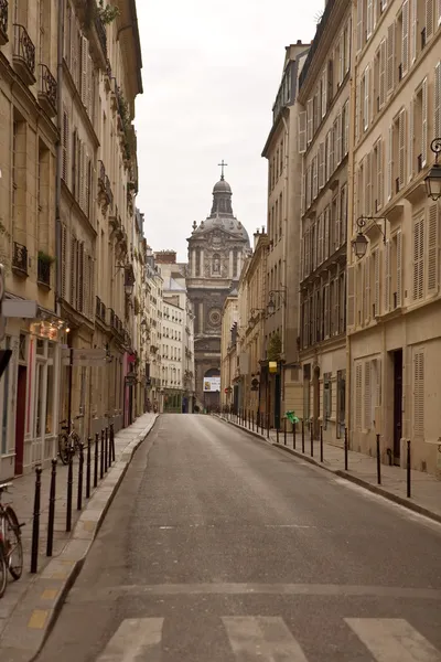 Straßen von Paris lizenzfreie Stockfotos