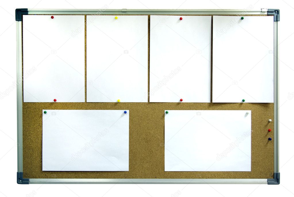 Bulletin board Stock Photo by ©layeroff 1392863