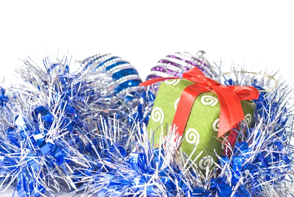 Vánoční koule s výzdobou — Stock fotografie