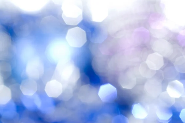 블루 크리스마스 빛 배경 — 스톡 사진