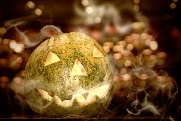 Halloween-Kürbis — Stockfoto
