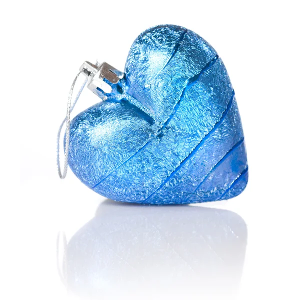 Bola de Navidad azul — Foto de Stock