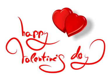 Greetings for valentine's day clipart