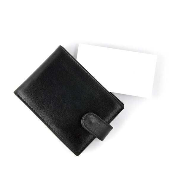 Пустая визитка с держателем карты
