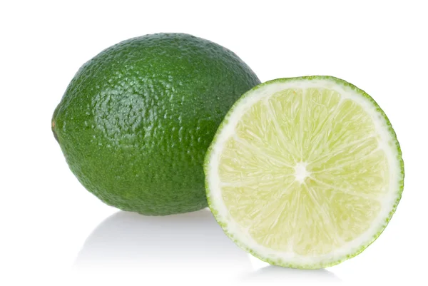 Beyaz yeşil limon — Stok fotoğraf