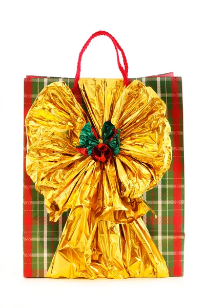 Xmas paper bag — Stock Photo, Image