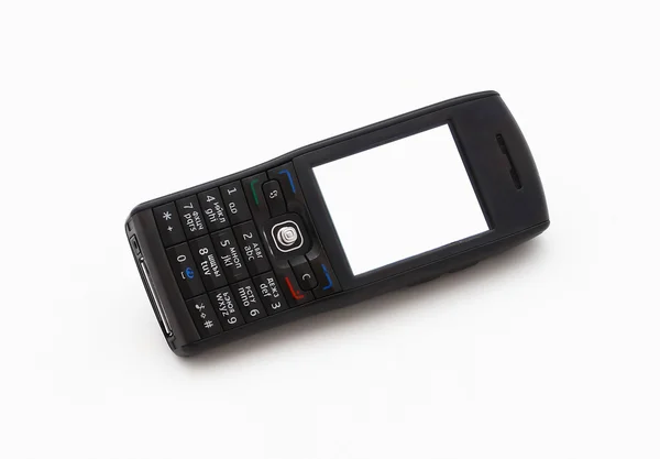 Teléfono celular sobre fondo blanco — Foto de Stock