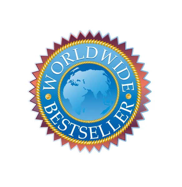 Sticke bestseller mondiale di alta qualità — Vettoriale Stock