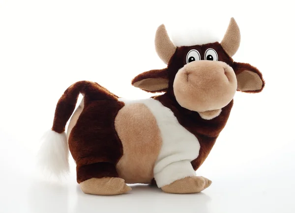 Іграшка корова — стокове фото