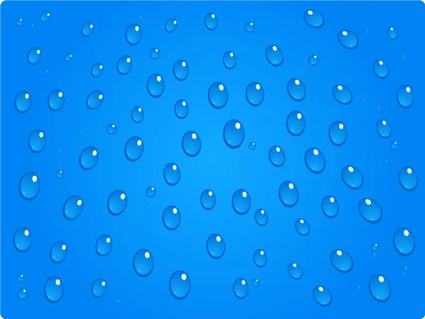 杯子上的水滴 — 图库矢量图片