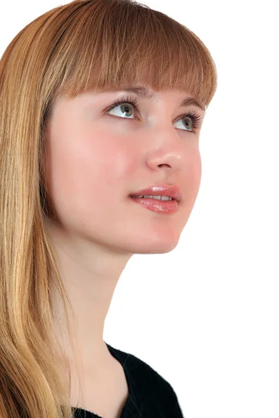 Stock image Beauty close-up portrait young woman