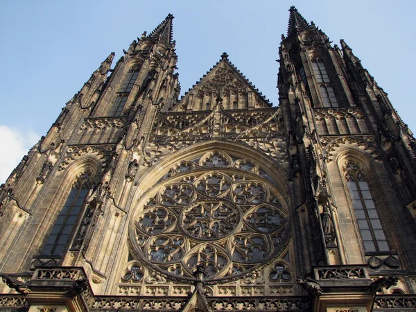 Saint Vitus-katedralen i Prag — Stockfoto