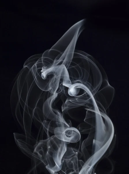 Sopro de fumo abstrato — Fotografia de Stock