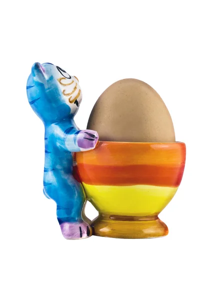 Komik eggcup — Stockfoto