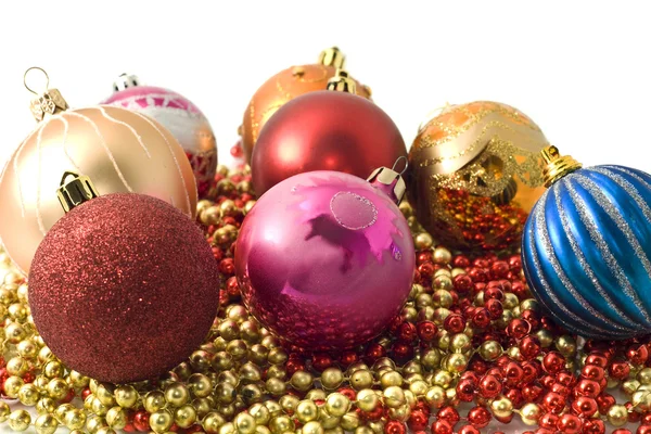 Karácsonyi dekoráció - csoport golyó — Stock Fotó
