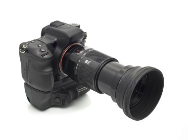 telefoto lens DSLR fotoğraf makinesi