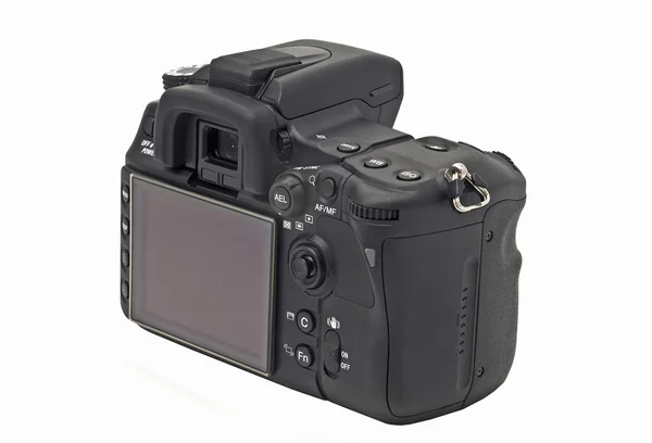 Vista posteriore della fotocamera Dslr professionale — Foto Stock