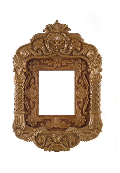 Wooden carved Frame for picture — Stock Photo, Image
