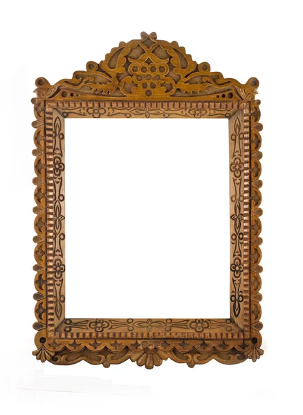 Wooden carved Frame for picture — Stock Photo, Image