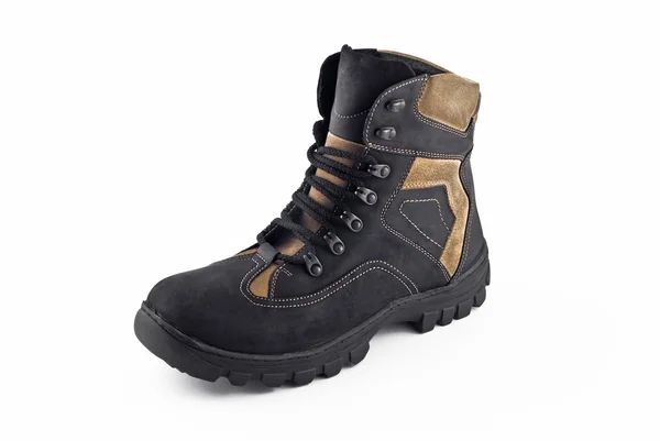Teplé kožené boot — Stock fotografie