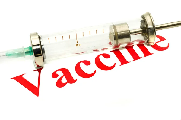 Svininfluensa h1n1 vaccination — Stockfoto