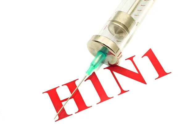 Schweinegrippe h1n1-Krankheit — Stockfoto