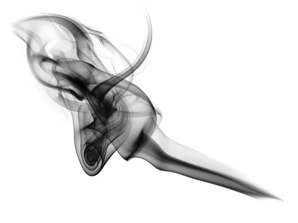 Courbes abstraites de fumée magique — Photo